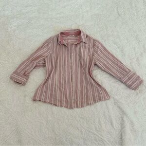Instant Slimming Y2K Pink Button up